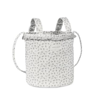 Paseo Pasito A Pasito Bolso Bouquet Little Bloom Flowers Gris multicolor para bebe