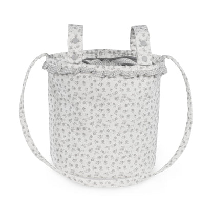 Paseo Pasito A Pasito Bolso Bouquet Little Bloom Flowers Gris multicolor para bebe