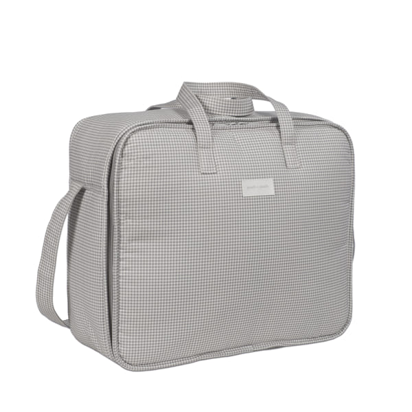 Viaje Pasito A Pasito Maleta Bebé Little Bloom Vichy Gris multicolor para bebe
