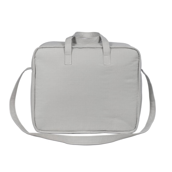 Viaje Pasito A Pasito Maleta Bebé Little Bloom Vichy Gris multicolor para bebe
