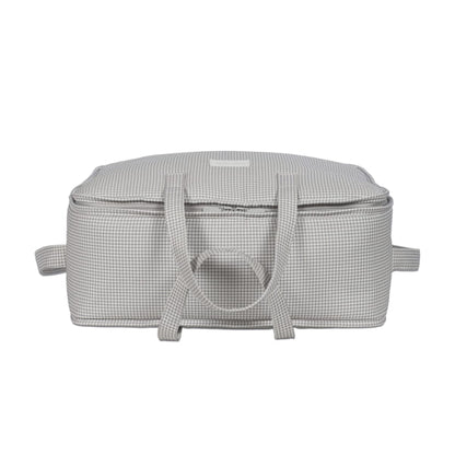 Viaje Pasito A Pasito Maleta Bebé Little Bloom Vichy Gris multicolor para bebe