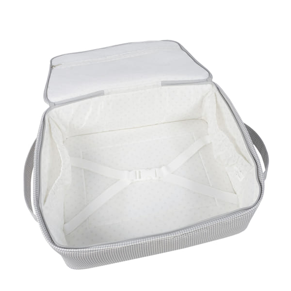 Viaje Pasito A Pasito Maleta Bebé Little Bloom Vichy Gris multicolor para bebe