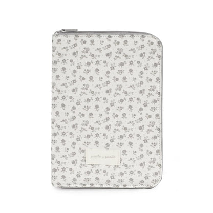 Paseo Pasito A Pasito Portadocumentos Bebé Little Bloom Flowers Gris multicolor para bebe