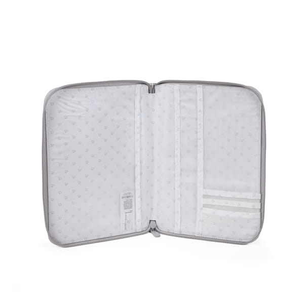 Paseo Pasito A Pasito Portadocumentos Bebé Little Bloom Flowers Gris multicolor para bebe