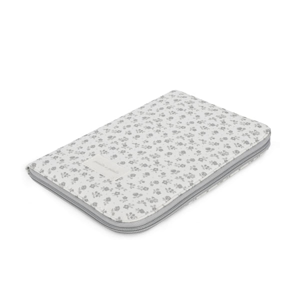 Paseo Pasito A Pasito Portadocumentos Bebé Little Bloom Flowers Gris multicolor para bebe