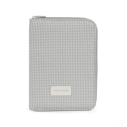 Paseo Pasito A Pasito Portadocumentos Bebé Little Bloom Vichy Gris multicolor para bebe