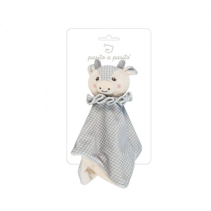 Regalos Pasito A Pasito Dou Dou Vaca Little Bloom Vichy Gris multicolor para bebe