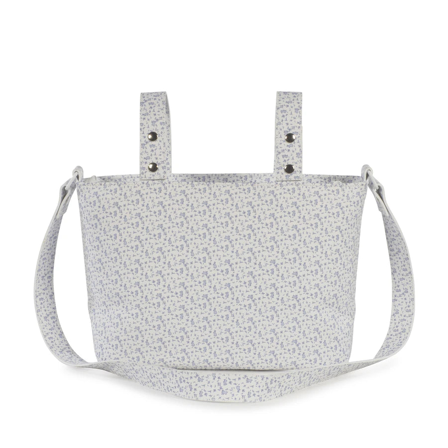 Paseo Pasito A Pasito Crossbody Maison Tender Conejitos azul para bebe