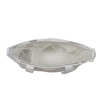 Paseo Pasito A Pasito Crossbody Maison Tender Conejitos azul para bebe