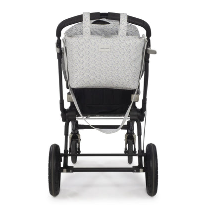 Paseo Pasito A Pasito Crossbody Maison Tender Conejitos azul para bebe