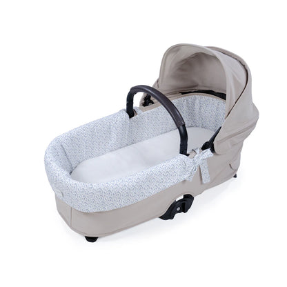 Paseo Pasito A Pasito Cubre Cuco Dual + Sábana Ajustable Cuco Maison Tender Conejitos azul para bebe