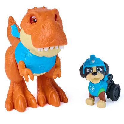 Figuras Y Minimundos Spin Master Patrulla Canina-La Película Dino-Roaring Pup Pals Con Rex naranja para niños