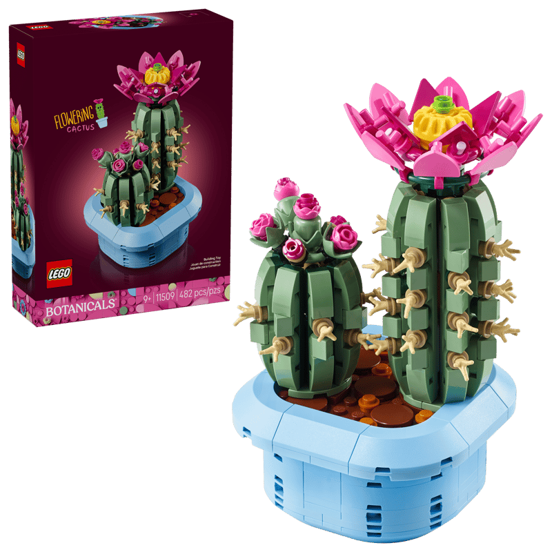 Construcciones Y Puzzles Lego Cactus En Flor multicolor para niños