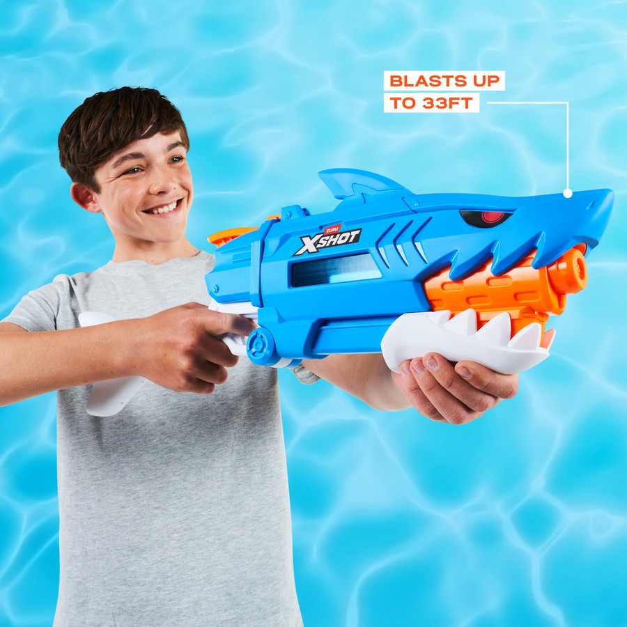 Aire Libre Zuru Xshot Water-Fast Fill-Series 1-Shark Wat multicolor para niños