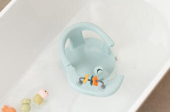 Baño Olmitos Asiento De Baño Abatible Con Juegos azul para bebe