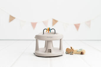 Baño Olmitos Asiento De Baño Abatible Con Juegos beige para bebe