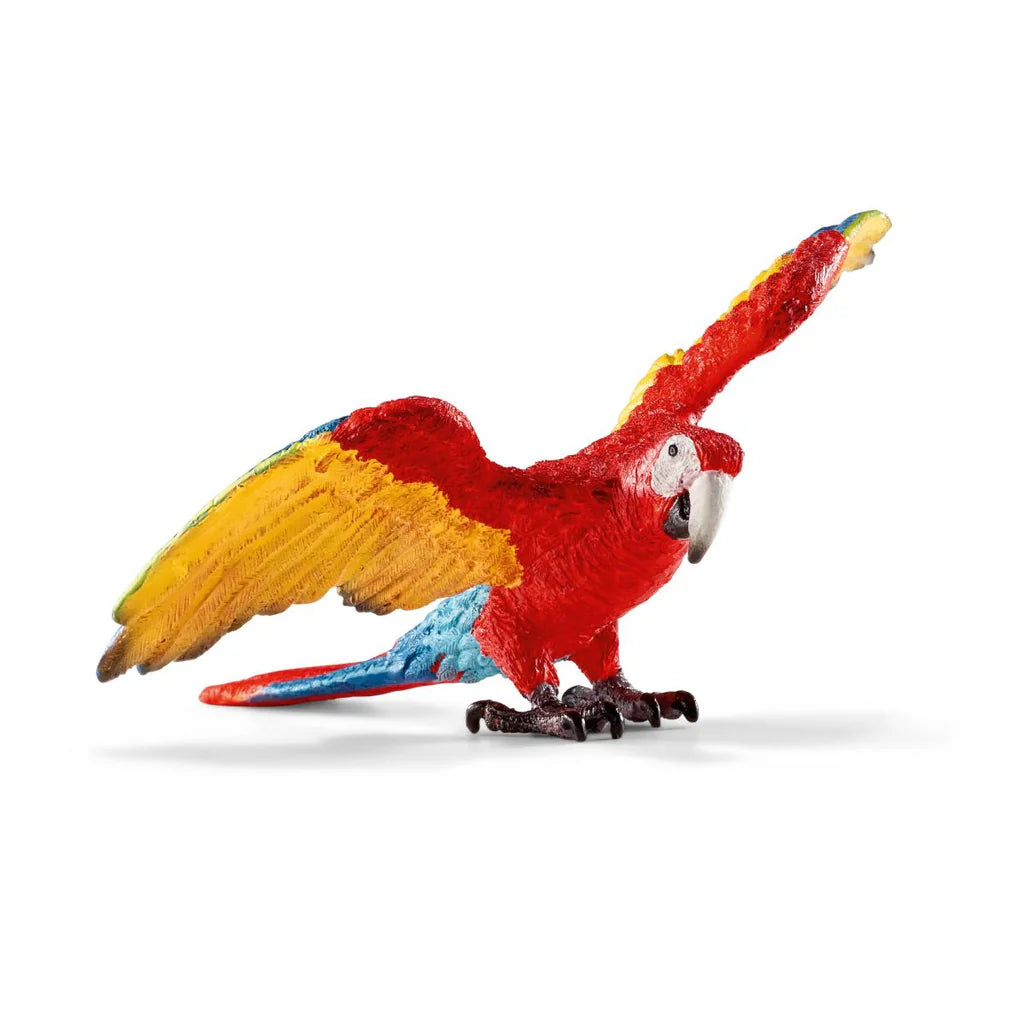 Figuras Y Minimundos Schleich Guacamayo multicolor para niños