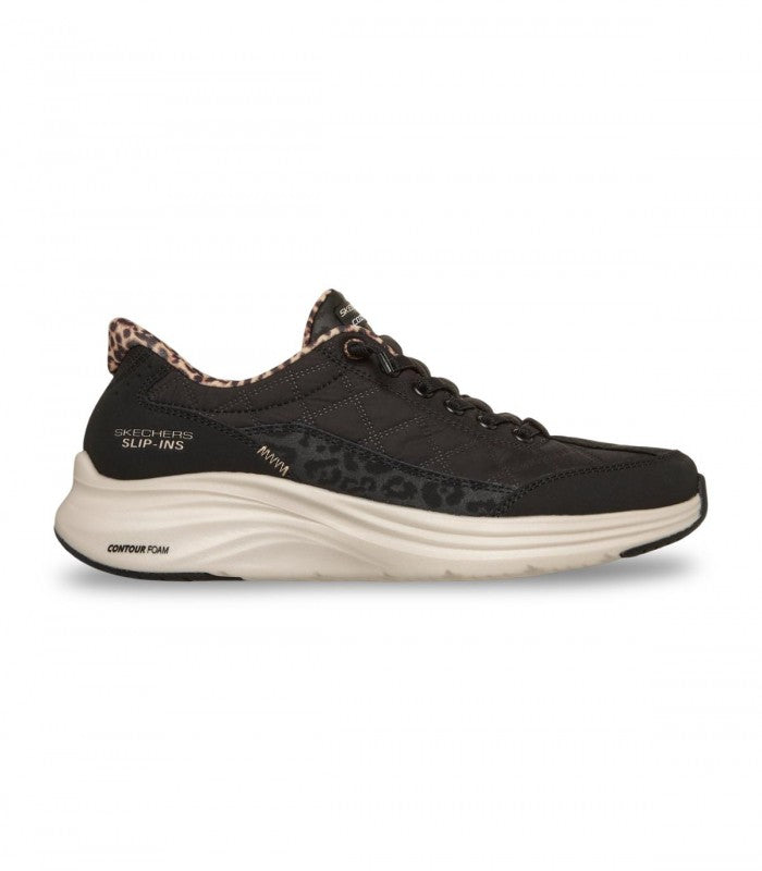 Zapatillas Skechers Contour Foam-Leopard Dream blanco para mujer