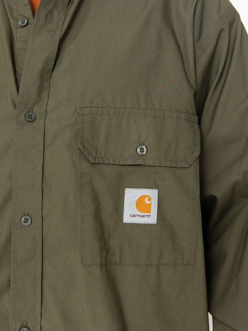Camisas Carhartt Turtle verde para hombre