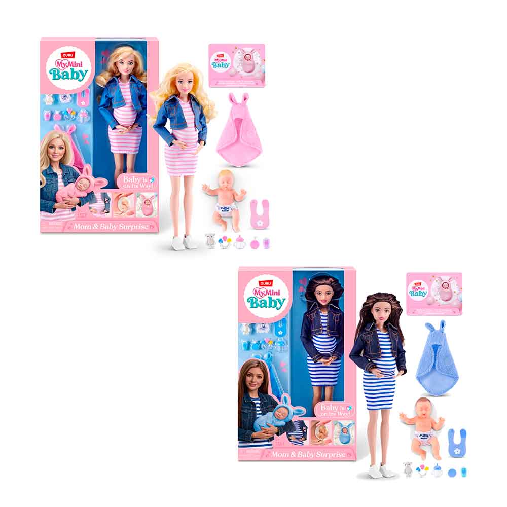 Muñecas Y Peluches Toy Planet Int My Mini Pregnant Doll S1 Stdo multicolor para niños