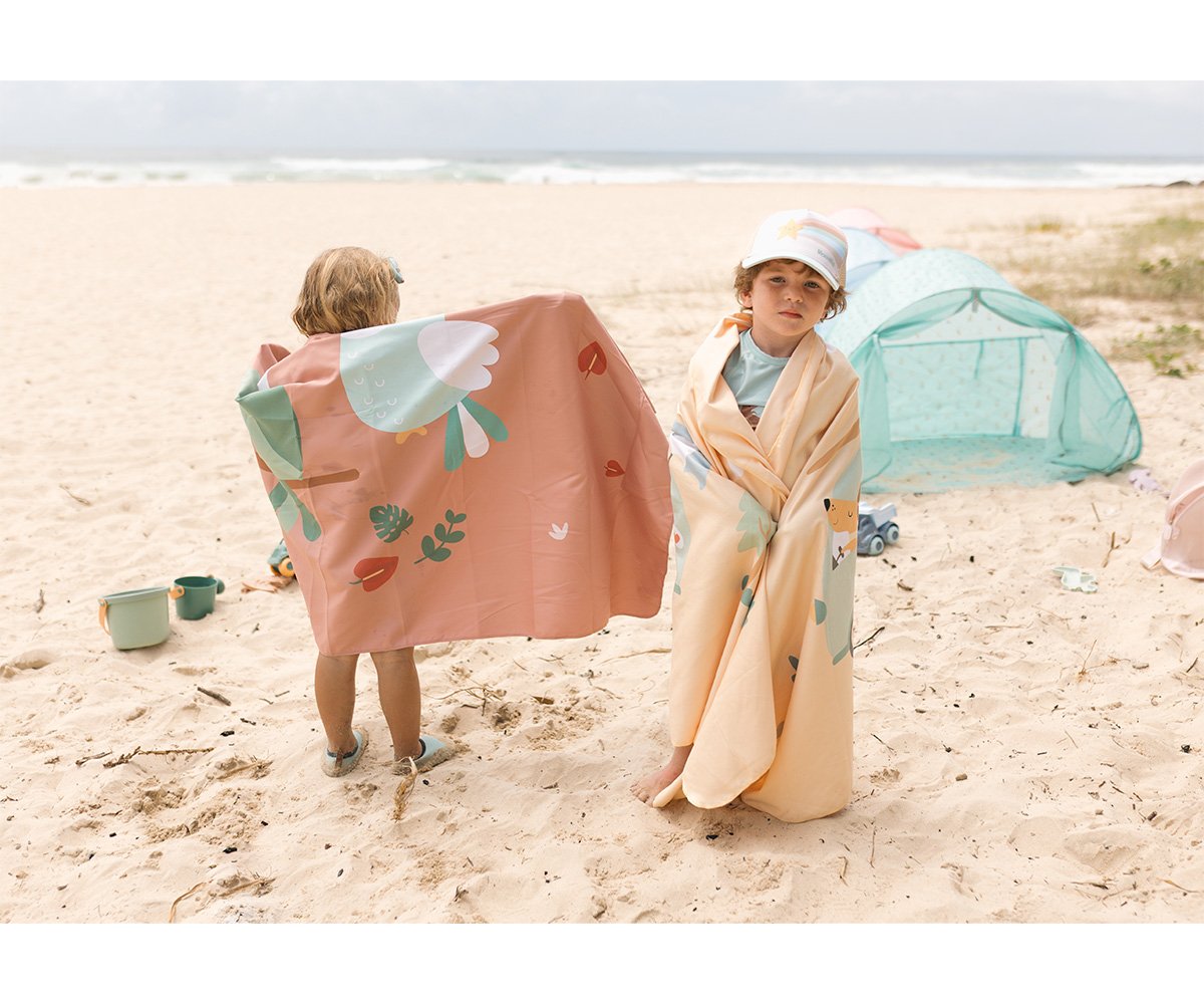 Aire Libre Monnëka Toalla De Playa Starlight rosa para niños