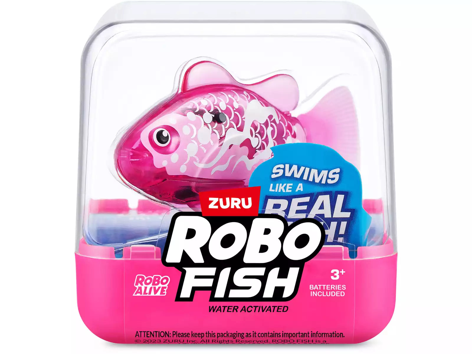 Figuras Y Minimundos Zuru Robotic-Robo Fish S3,12Pcs/Pdq multicolor para niños