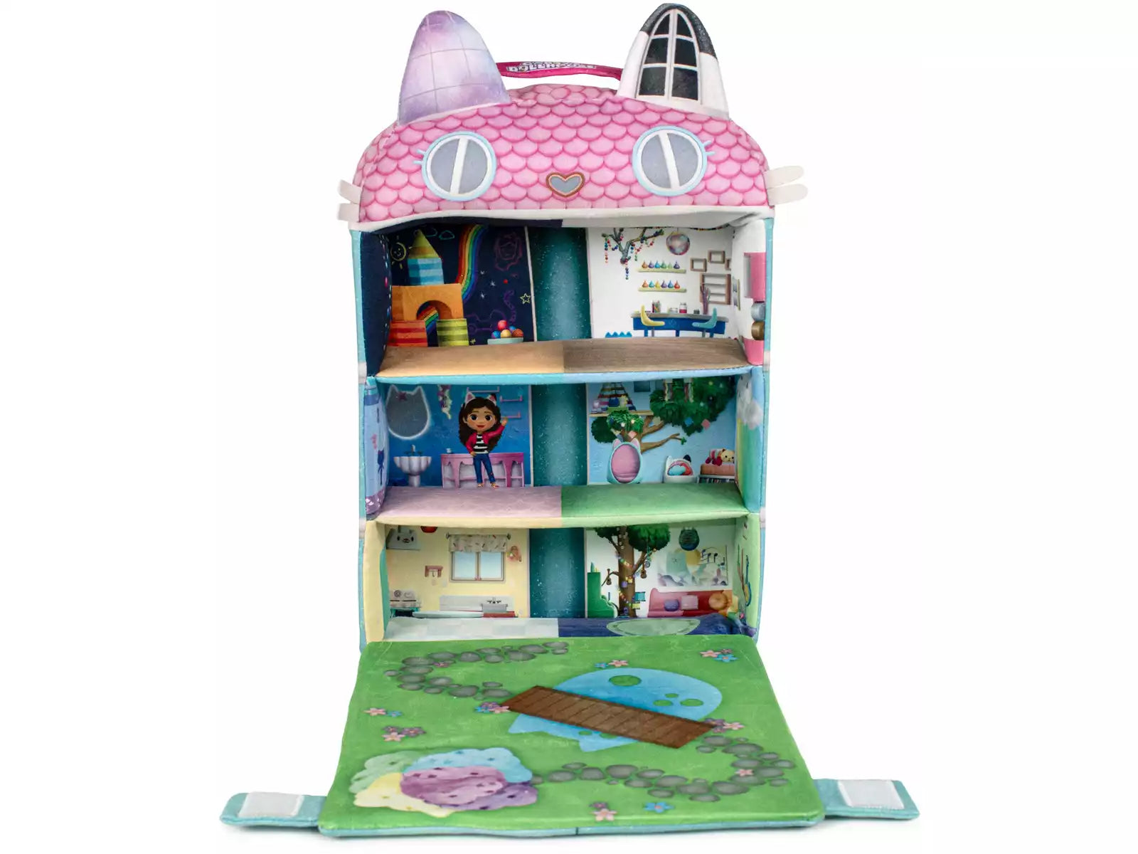 Muñecas Y Peluches Famosa Gabby´S Dollhouse -Casa De Muñecas De Peluche, Gatuñosa- multicolor para niños