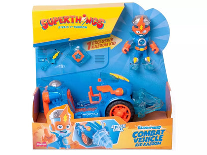 Figuras Y Minimundos Magic Box Superthings Power Combat Vehicle Kid multicolor para niños