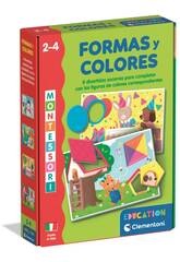Juegos De Mesa Clementoni Education Montessori - Formas Y Colores multicolor para niños