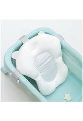 Baño Olmitos Bañera Plegable  + Hamaca azul para bebe