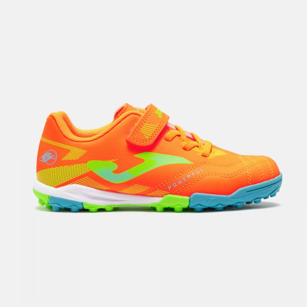 Zapatillas Joma Powerful Jr 2608 naranja para niños