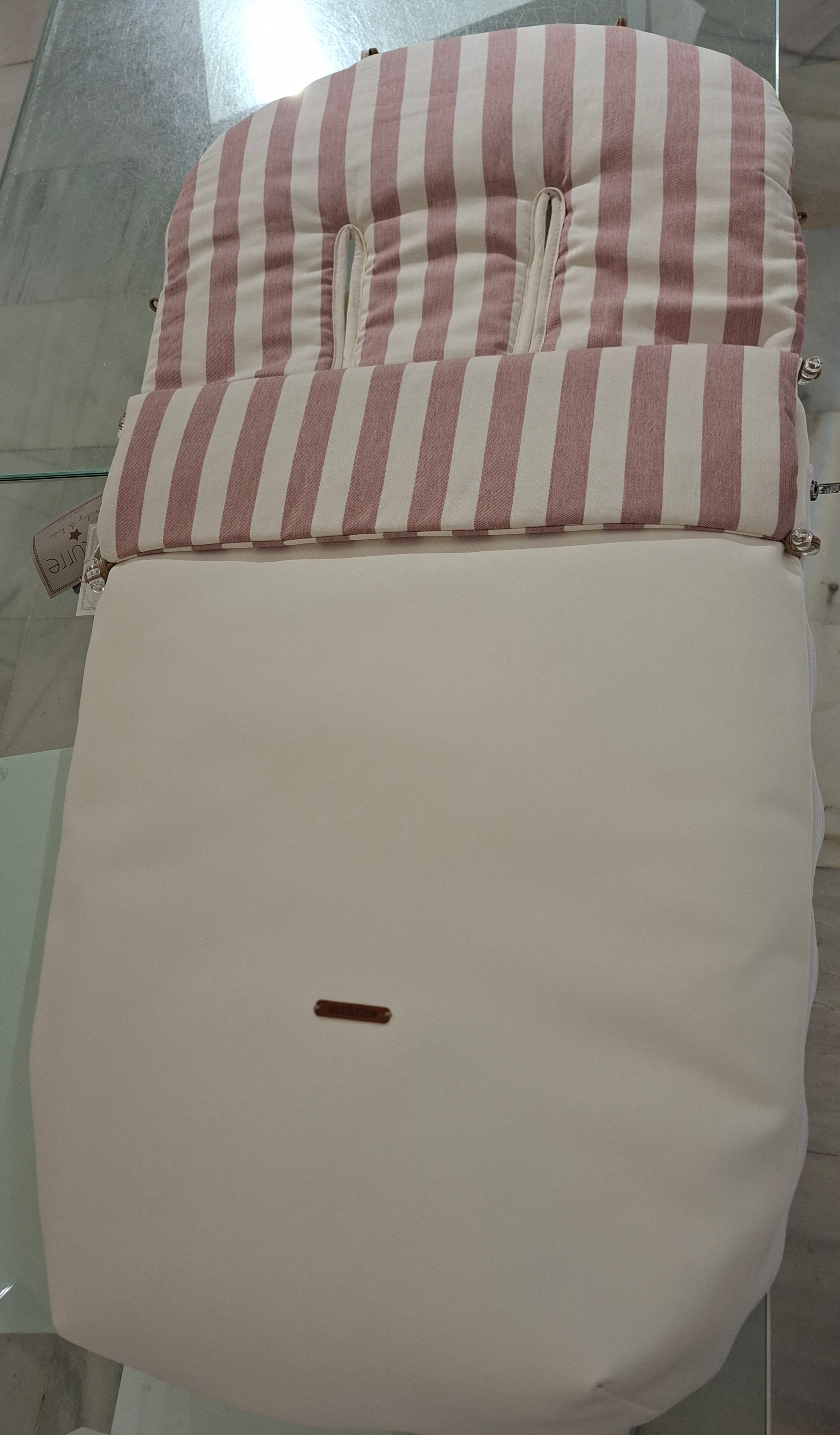 Paseo Uzturre Saco Silla Universal Raya Rosa rosa para bebe