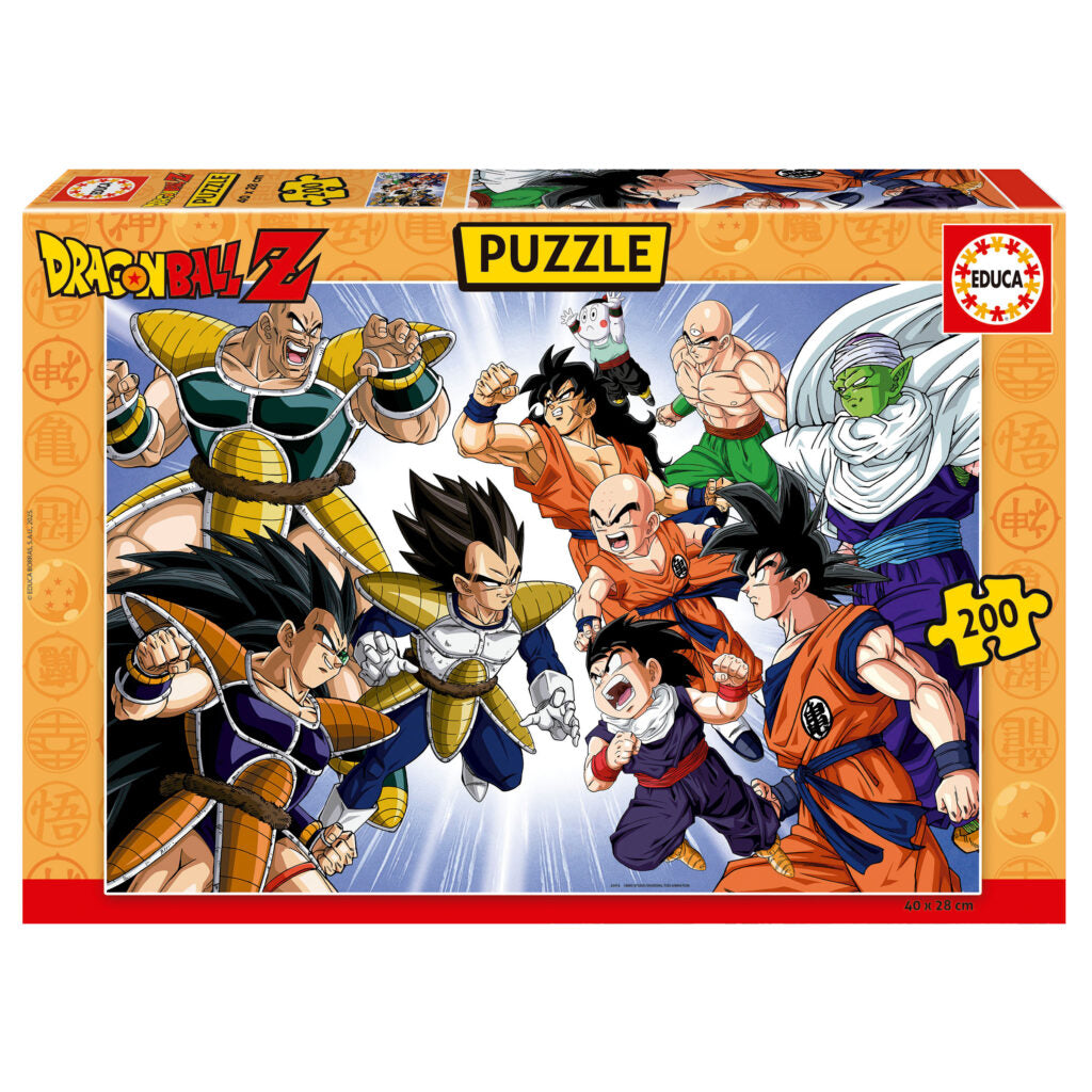 Construcciones Y Puzzles Educa Dragon Ball Z - Puzzle 200 Piezas 40X28 Cm multicolor para niños