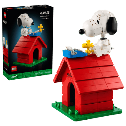 Construcciones Y Puzzles Lego Lego Ideas - Peanuts La Caseta De Snoopy multicolor para unisex