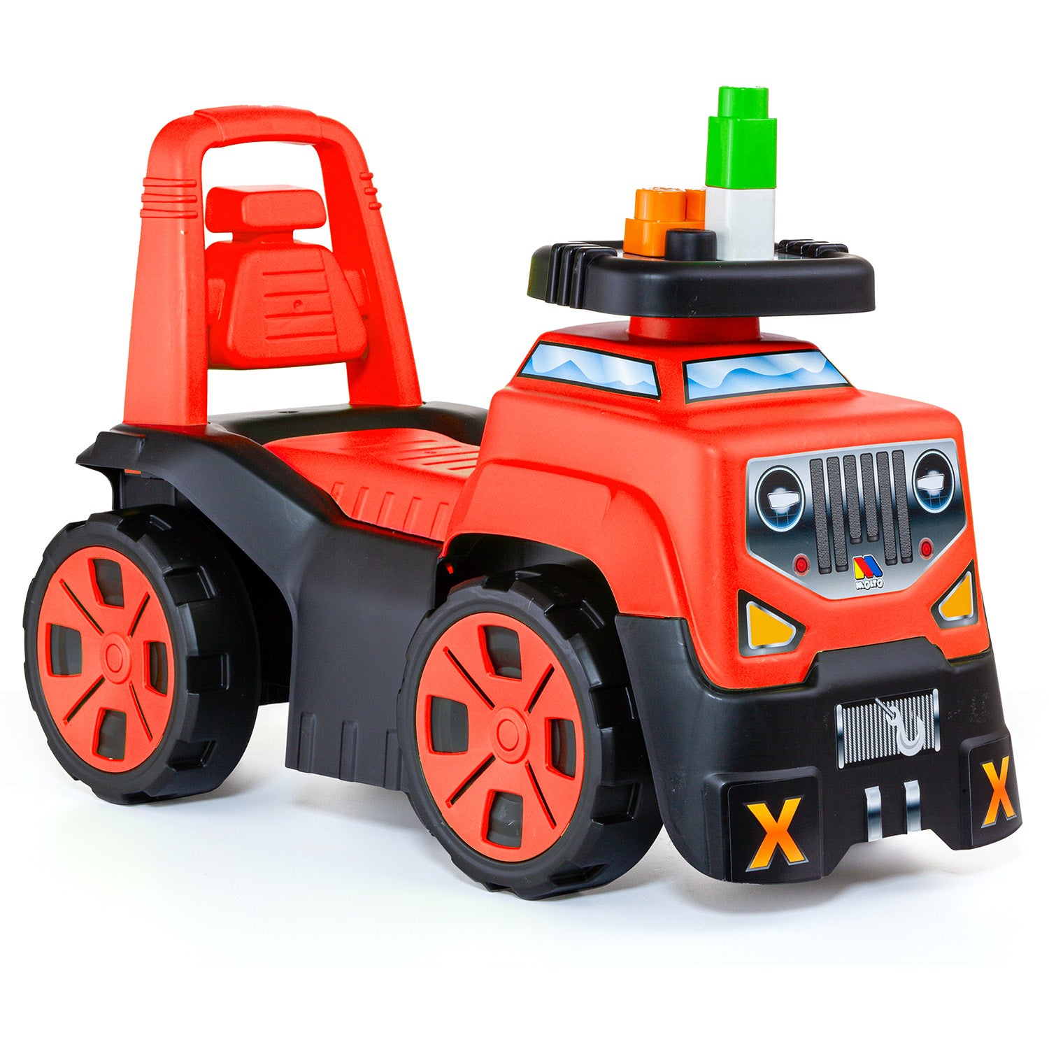 Primera Infancia Molto Mi Primer Correpasillos Jeep Rojo rojo para niños