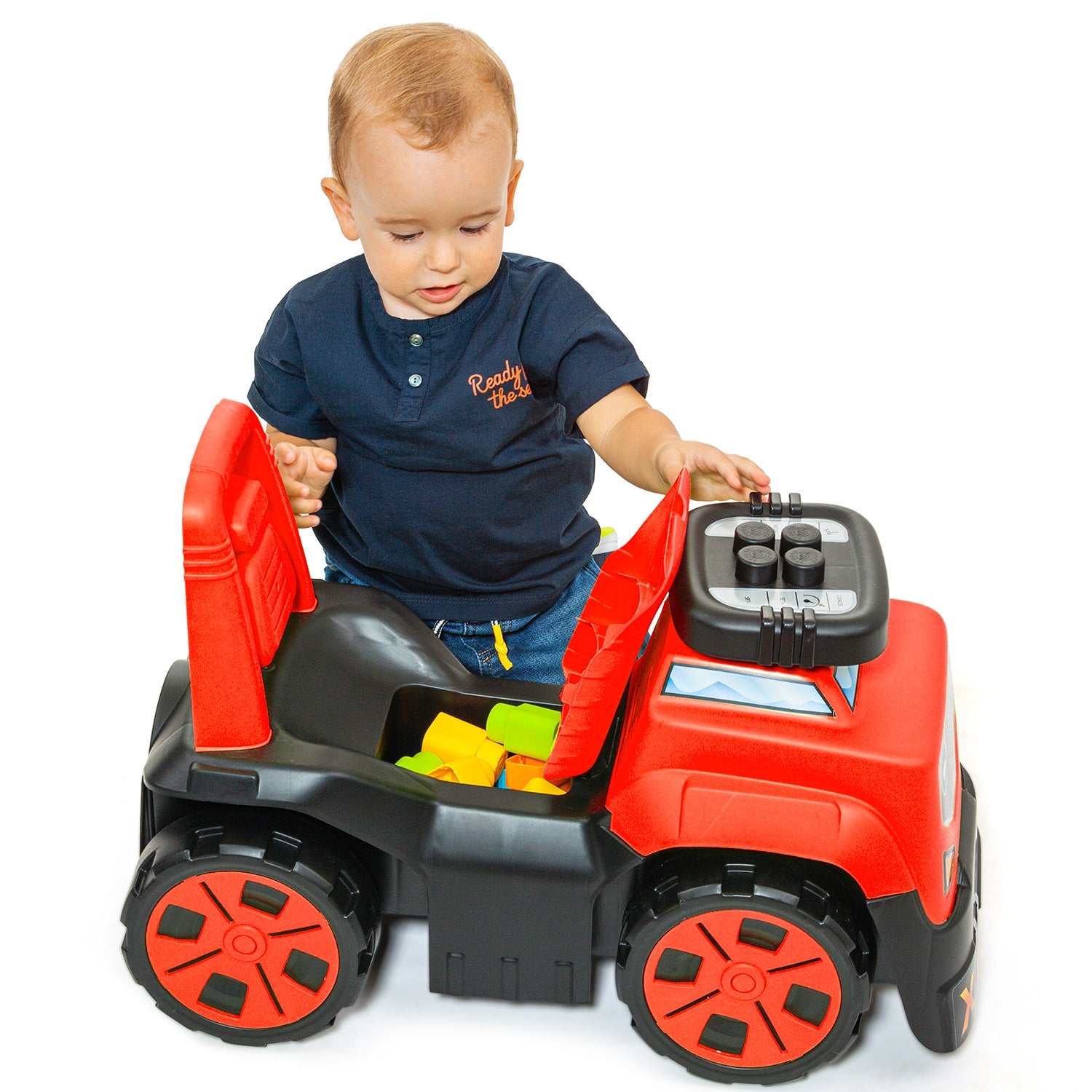 Primera Infancia Molto Mi Primer Correpasillos Jeep Rojo rojo para niños
