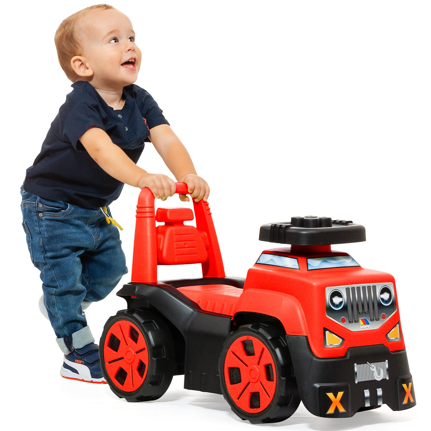 Primera Infancia Molto Mi Primer Correpasillos Jeep Rojo rojo para niños