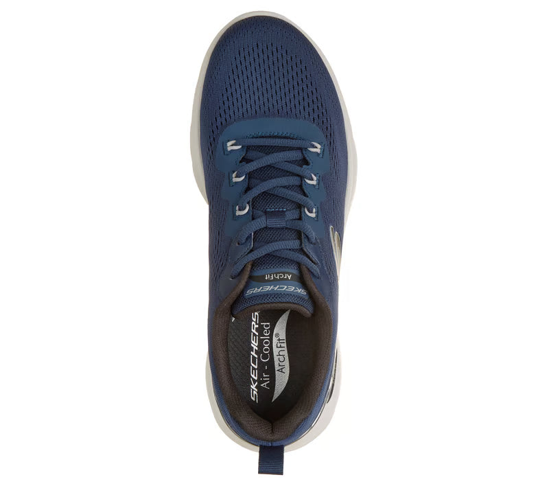 Zapatillas Skechers Arch Fit Summits-Kravel azul para hombre
