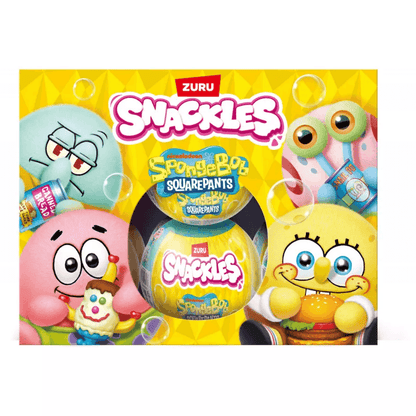 Figuras Y Minimundos Zuru Snackles Character-Series 1-Spongebob Sq amarillo para niños