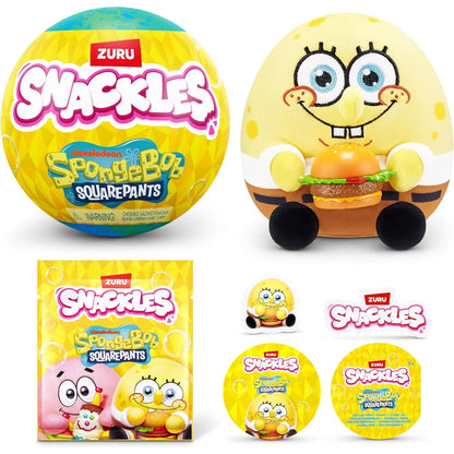 Figuras Y Minimundos Zuru Snackles Character-Series 1-Spongebob Sq amarillo para niños