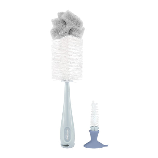 Cepillos Kikka Boo Cepillo Limpia Biberones 2 En 1  azul para bebe