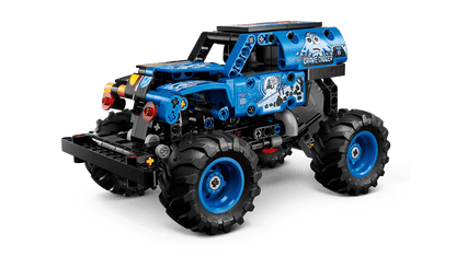Construcciones Y Puzzles Lego Monster Jam Grave Digger Fuego Y Hielo negro para niños