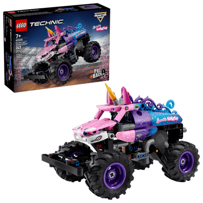 Construcciones Y Puzzles Lego Monster Jam™ Sparkle Smash™ Con Motor De Carga Manual multicolor para niños