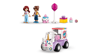 Construcciones Y Puzzles Lego Coche-Unicornio De Reparto De Pasteles multicolor para niños