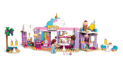 Construcciones Y Puzzles Lego Cafetería Sueños De Unicornio multicolor para niños