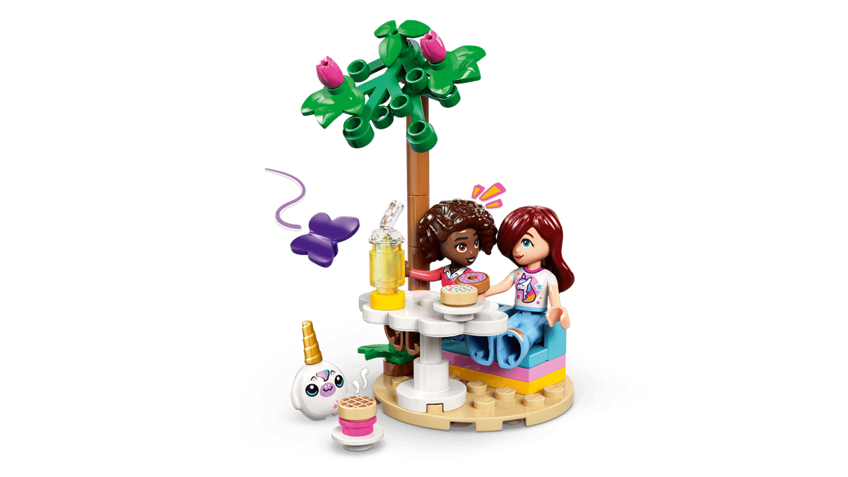 Construcciones Y Puzzles Lego Cafetería Sueños De Unicornio multicolor para niños