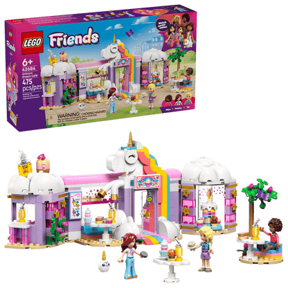 Construcciones Y Puzzles Lego Cafetería Sueños De Unicornio multicolor para niños