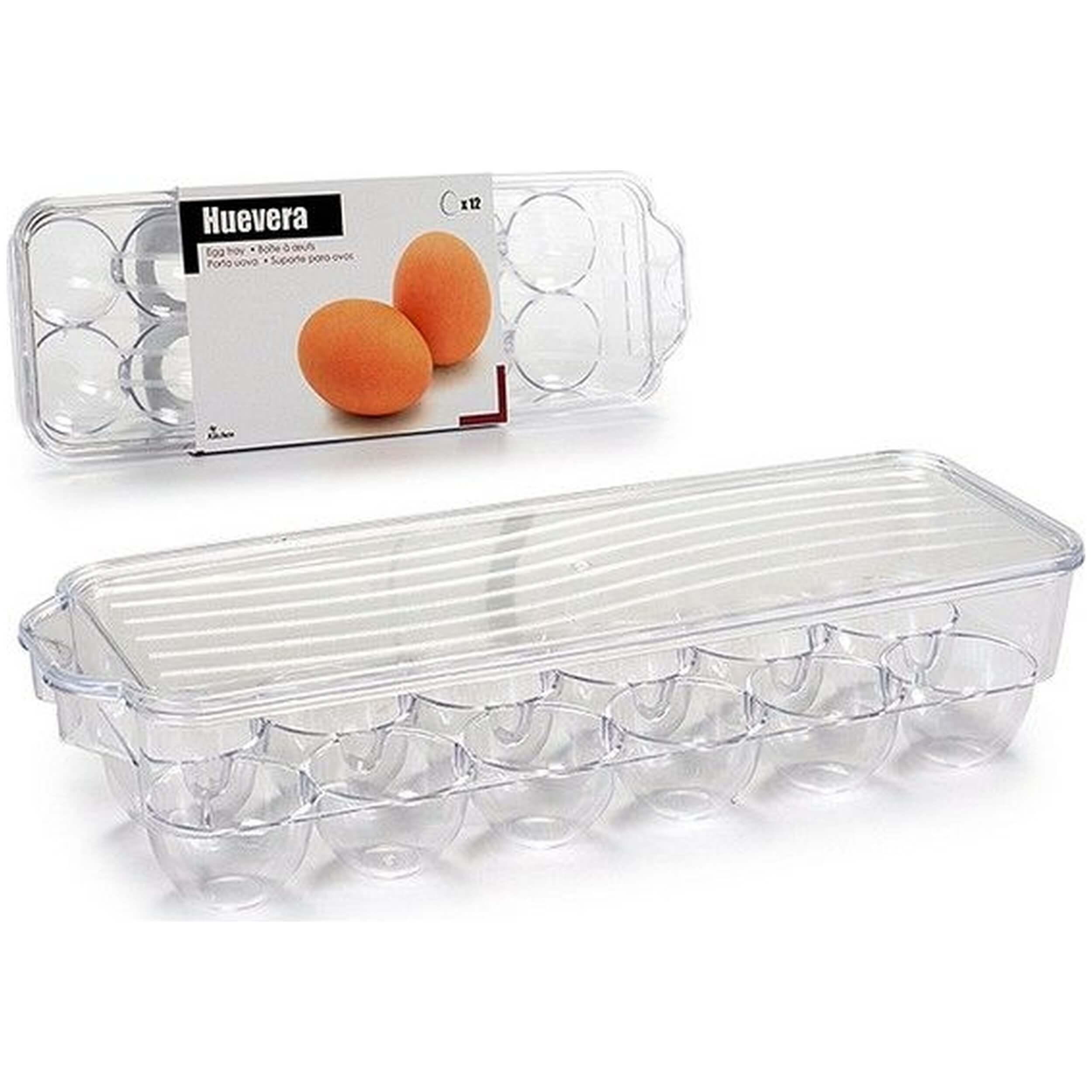 Utensilios Arte Regal Huevera Plastico 12 Huecos