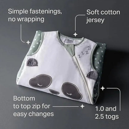 En Casa Tommee Tippee 491607-Verde Grobag Saco De Dormir Panda 18/36 meses Tog 2.5 multicolor para mundo bebé