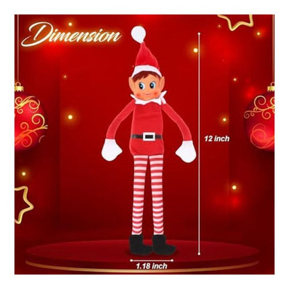 Figuras Y Minimundos Toy Planet Elfa Cabeza Vinilo 31 Cms. Rojo rojo para niños